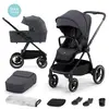 Poussette combinée Kinderkraft Nea Deep Grey
