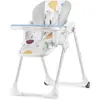 KinderKraft Chaise haute multipositions Yummy multicolore Taille unique