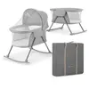 Kinderkraft LOVI Berceau pour bébé, lit de voyage, lit d'enfant, Gris