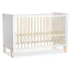 Kinderkraft Lit à barreaux NICO bois blanc 124x66 cm