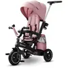 Tricycle KINDERKRAFT EASYTWIST Rose - 3 roues - Léger - Evolutif - Durable