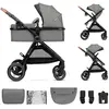 Kinderkraft Poussette multifonctionnelle ESME 2en1