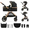 Kinderkraft Poussette multifonctionnelle ESME 2en1 noir