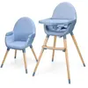 Kinderkraft Chaise haute 2en1 FINI 2 Nordic Breeze