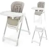 Kinderkraft Chaise haute 3-en-1 Kinderkraft TULO TULO beige