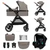 Kinderkraft Poussette trio combinée 3en1 ESME Sand Beige
