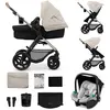 Kinderkraft Poussette trio combinée 3en1 MOOV 2 Grey