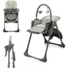 Kinderkraft Chaise haute enfant transat TUMMIE grey