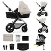 Kinderkraft Poussette multifonctionnelle 4en1 MOOV 2 AIR gris