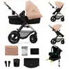 Kinderkraft Poussette multifonctionnelle 4en1 MOOV 2 AIR beige