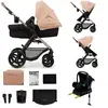 Kinderkraft Poussette multifonctionnelle 4en1 MOOV 2 beige