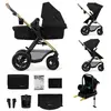 Kinderkraft Poussette multifonctionnelle 4en1 MOOV 2 AIR noir