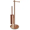 OMNIRES MODERN PROJECT Porte-brosse WC avec brosse, MP60810CPB,
