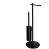 OMNIRES MODERN PROJECT Porte-brosse WC avec brosse, MP60810BL,