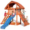 CHALET & JARDIN Aire de Jeux en bois Tornade pour Enfants (toboggan, cabane )