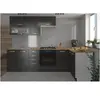 LASSEN Cuisine complète d'angle 240x165 cm avec plan de travail - Angl...