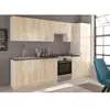 NO NAME Cuisine complete SARA - Décor chene sonoma - L300 cm