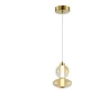 Eko-Light DAPHNE AMBER Lampe suspendue 12W Milagro ML0345