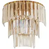 Milagro Lighting Applique murale Milano, hauteur 27 cm, doré/cristal, ...