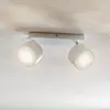 Eko-Light Spot pour plafond Cloudy à 2 lampes blanc