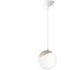 Milagro Eko-Light Suspension Sfera à 1 lampe verre/bois clair