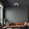 Eko-Light Spot pour plafond Joker, blanc/doré, à 2 lampes