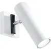 Sollux Lighting Applique Murale DIREZIONE GU10 LED Lampe Murale Moderne LOFT Design - Blanc