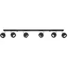Sollux OCULARE - Barre de projecteur à 6 lumières noir, GU10