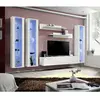 Paris Prix Meuble TV Mural Design "Fly II" 310cm Blanc