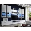 Meuble de salon tv design complet MESH + LED