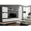 Paris Prix Meuble TV Mural Design "Switch VIII" 280cm Blanc