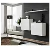 Lot de 2 Blocs & Etagère Switch SBI 130cm Blanc