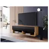 VENETI Bratex - Meuble tv Lowboard a 100 cm, meuble tv avec éclairage ...
