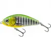 Poisson Nageur Salmo Fatso 14cm : Coloris Salmo - Holo Perch, Modèle - F14F