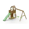 Abri pour enfants et balançoire Fungoo BOOMER 3 jeux de jardin en bois