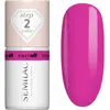 Semilac Easy Off Step 2 vernis à ongles gel lampe UV/LED teinte Magent...