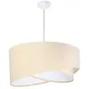 BPS KONCEPT Lampe suspendue Galaxy Crème Blanc 1 x E27 ø 50cm h: 105cm Dimmable