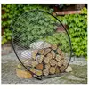 Cook King Barbecue Grille de cuisson en acier 70 cm avec 4 poignées