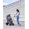 HyperMotion Poussette Tricycle Pour Enfant 1-5 ans TOBI VELAR Grise