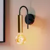 Luminex Applique Loppe, à 1 lampe, noire/dorée