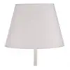 Luminex Lampe à poser Soho, conique hauteur 33 cm, blanche
