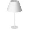 Luminex Lampe à poser Soho, conique hauteur 56 cm, blanche