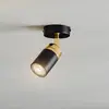 Luminex Spot pour plafond Reno, à 1 lampe, noir/doré