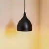 Luminex Suspension Nanu en métal noir, une lampe