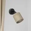 Luminex Applique Adeline avec abat-jour en jute, à 1 lampe