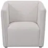 Fauteuil fixe BENT EW coloris écru