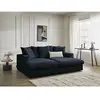 Canape droit fixe bleu 3 pl BOBOCHIC X CONFORAMA SIMEON
