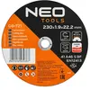 Disques à tronçonner pour métal/inox 230 x 1,9 x 22,2 mm, 41 A46-S-BF,...