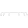 Barre de spots minimaliste - 6 lumières - Blanche - Par Sollux Karbon