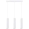 Sollux - Lampe à suspension Karbon aluminium 3xGU10 45cm